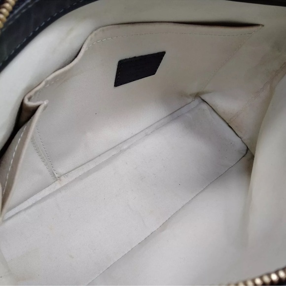 Authentic Louis Vuitton LV Hand Bag LucillePM Blue Monogram Mini Lin - Picture 11 of 17